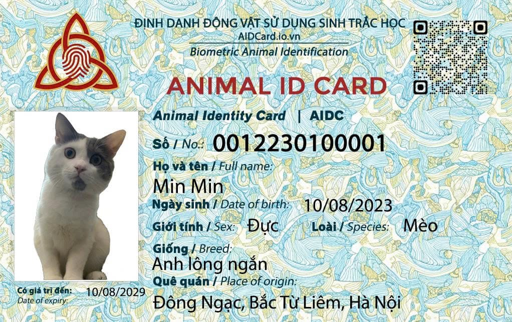 AIDCard - Mặt trước
